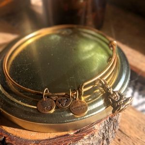 Alex & Ani - Buddha charm bracelet